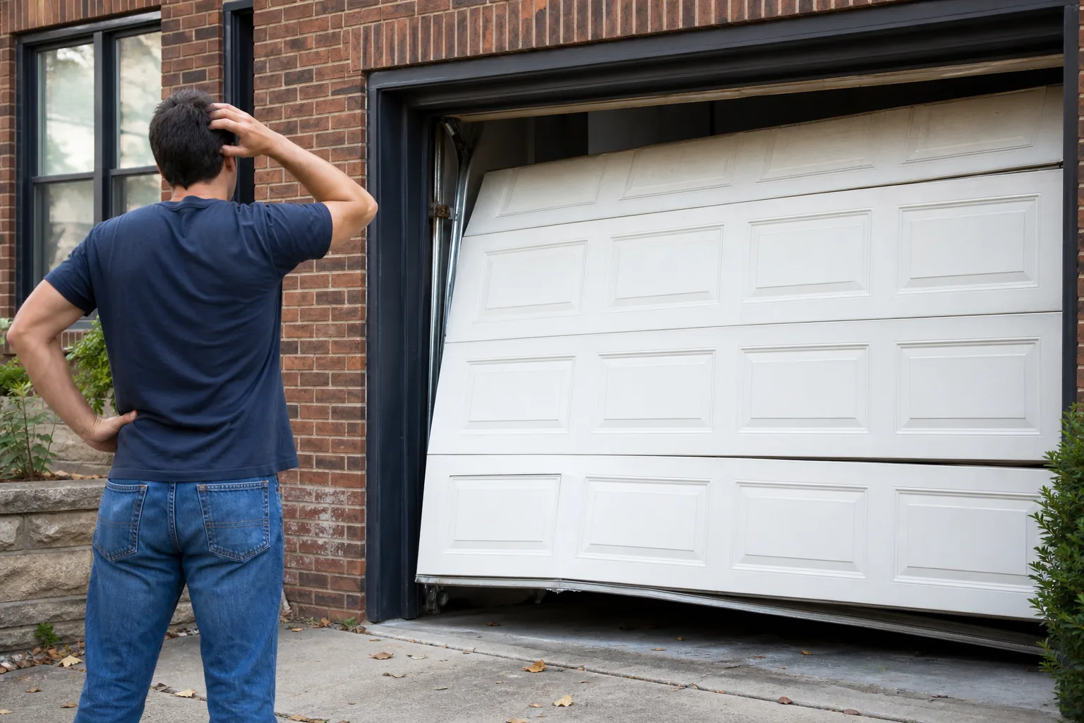 Emergency Garage Door Repair Near Me: What Philadelphia Homeowners Should Do First